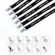 3/4" Polyester Custom Printed Lanyard | https://www.bestnamebadges.com
