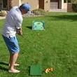 Portable Backyard Golf Cornhole Game Set | https://www.bestnamebadges.com