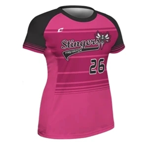 Women's Crew Neck Short Sleeve Jersey