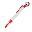 Soccer Ballpoint Pen | https://www.bestnamebadges.com
