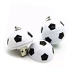 Soccer Shaped Fast USB Drive with Keyring | https://www.bestnamebadges.com
