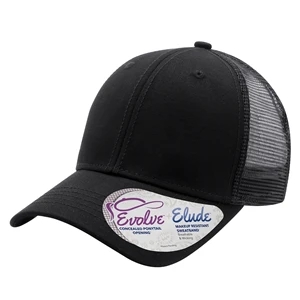 Infinity Her™ Modern Women's Trucker Cap | https://www.bestnamebadges.com