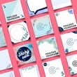 MOQ50 3x3 Inch 100 Sheets Custom Sticky Notes | https://www.bestnamebadges.com