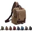 Canvas Messenger Shoulder Bag | https://www.bestnamebadges.com