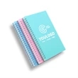 A5 PP Plastic Cover Spiral Student Notebook | https://www.bestnamebadges.com