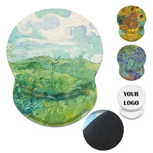 Ergonomic Mouse Pad Wrist Rest w/ Non-Slip Rubber Base