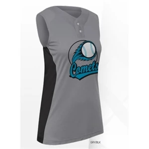 Girl's Infinite 2-Button Sleeveless Jersey