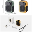 Portable Waist Clip Fan Neck Fan | https://www.bestnamebadges.com