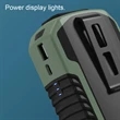 Portable Waist Clip Fan Neck Fan | https://www.bestnamebadges.com