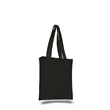 Canvas Book Bag with Gusset (10"W x 12"H x 3"D) | https://www.bestnamebadges.com