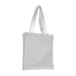 Canvas Book Bag with Gusset (10"W x 12"H x 3"D) | https://www.bestnamebadges.com