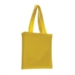 Canvas Book Bag with Gusset (10"W x 12"H x 3"D) | https://www.bestnamebadges.com