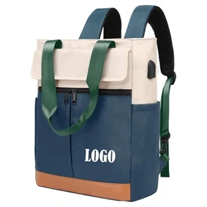 2-In-1 Wide Top Open Laptop Backpack | https://www.bestnamebadges.com