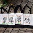 Large Two-Tone Canvas Tote Bag | https://www.bestnamebadges.com