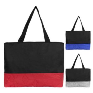 Heritage Quilted Tote Bag | https://www.bestnamebadges.com