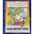 Learn About Eye Care Coloring and Activity Book Fun Pack | https://www.bestnamebadges.com