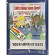 EMTs Help Save Lives Coloring and Activity Book Fun Pack | https://www.bestnamebadges.com