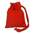 Cotton Coin Drawstring Pouch (4 x 5 ) | https://www.bestnamebadges.com