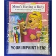 Mom's Having a Baby Coloring and Activity Book Fun Pack | https://www.bestnamebadges.com