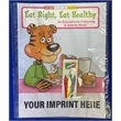 Eat Right & Healthy Coloring and Activity Book Fun Pack | https://www.bestnamebadges.com