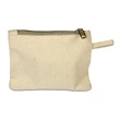 Canvas Card Pouch with Colored Zipper (5 x 4) | https://www.bestnamebadges.com