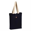 Colored Button-Up Tote (15 x 16 x 3) | https://www.bestnamebadges.com