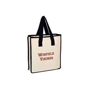 Canvas Shopping Bag (14 x 15 x 4)