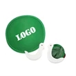 Foldable Nylon Fan With Pouch | https://www.bestnamebadges.com