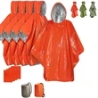 Emergency Rain Poncho | https://www.bestnamebadges.com