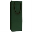 Single Bottle Wine Tote With Rope Handles (5 x 13 x 4) | https://www.bestnamebadges.com