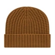 Premium Waffle Knit Cap with Cuff | https://www.bestnamebadges.com