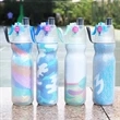 Misting Water Bottle 2-In-1 Mist And Sip Function | https://www.bestnamebadges.com