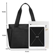 Multi Pocket Tote Shoulder Bag Handbag | https://www.bestnamebadges.com