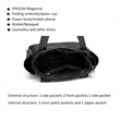 Multi Pocket Tote Shoulder Bag Handbag | https://www.bestnamebadges.com