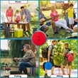 Collapsible Portable Stool | https://www.bestnamebadges.com