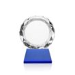 Seville VividPrint™ Award on Entwhistle Base - Blue | https://www.bestnamebadges.com