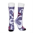 Mid Crew 360 digital print unisex socks w/ customization | https://www.bestnamebadges.com