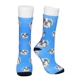 Mid Crew 360 digital print unisex socks w/ customization | https://www.bestnamebadges.com