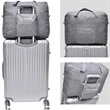 Airplane Foldable Travel Duffle Bag | https://www.bestnamebadges.com