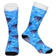 Youth Mid Crew 360 digital printed socks w/ customization | https://www.bestnamebadges.com
