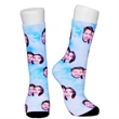 Youth Mid Crew 360 digital printed socks w/ customization | https://www.bestnamebadges.com