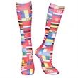Crew unisex sublimated full color socks | https://www.bestnamebadges.com