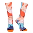Crew 360 digital print colored toe unisex socks | https://www.bestnamebadges.com