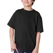Gildan 6.1 oz 100% Preshrunk Cotton Youth T-Shirt w/ Custom | https://www.bestnamebadges.com