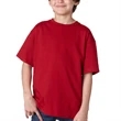 Gildan 6.1 oz 100% Preshrunk Cotton Youth T-Shirt w/ Custom | https://www.bestnamebadges.com