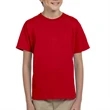 Gildan 6.1 oz 100% Preshrunk Cotton Youth T-Shirt w/ Custom | https://www.bestnamebadges.com