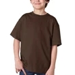 Gildan 6.1 oz 100% Preshrunk Cotton Youth T-Shirt w/ Custom | https://www.bestnamebadges.com