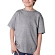 Gildan 6.1 oz 100% Preshrunk Cotton Youth T-Shirt w/ Custom | https://www.bestnamebadges.com