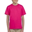 Gildan 6.1 oz 100% Preshrunk Cotton Youth T-Shirt w/ Custom | https://www.bestnamebadges.com