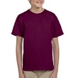 Gildan 6.1 oz 100% Preshrunk Cotton Youth T-Shirt w/ Custom | https://www.bestnamebadges.com
